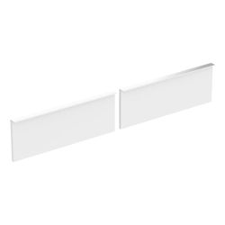 Geberit Set Schubladenfronten für iCon Unterschrank für 2 Waschtische, Weiß, Breite ... GEBERIT-598834000 4022009319095 (Abb. 1)