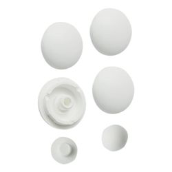 Geberit Set Puffer für WC-Deckel, 6 Stück... GEBERIT-598125000 4022009216493 (Abb. 1)