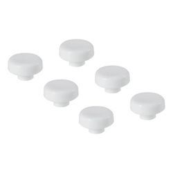 Geberit Set Puffer für WC-Deckel 500 by Citterio, 6 Stück... GEBERIT-598135000 4022009221701 (Abb. 1)