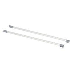 Geberit Set Relings für Schublade, Länge 40cm für Waschtischunterschrank, 2 Stück... GEBERIT-595326000 4022009367058 (Abb. 1)