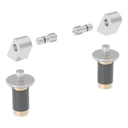 Geberit Set Scharniere für Urinaldeckel, 2 Stück... GEBERIT-597146000 4022009194449 (Abb. 1)