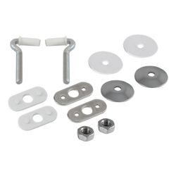 Geberit Set Scharniere für Bambini WC-Sitz Befestigung von unten, 2 Stück... GEBERIT-598015000 4022009195354 (Abb. 1)