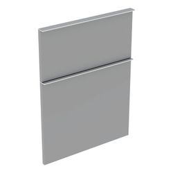 Geberit iCon Set Schubladenfronten für Seitenschrank, Breite 45cm, Platin, 2 Stück... GEBERIT-598840000 4022009319156 (Abb. 1)