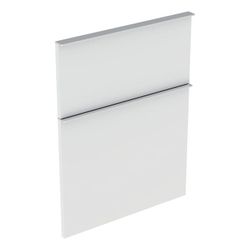 Geberit iCon Set Schubladenfronten für Seitenschrank, Breite 45cm, Weiß/Matt, 2 Stüc... GEBERIT-598747000 4022009338065 (Abb. 1)