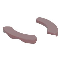 Geberit Set Sitzauflagen für WC, Rubinrot... GEBERIT-572930000 4022009163049 (Abb. 1)