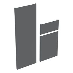 Geberit Set Schubladenfront, 2 Türen für Renova Plan Hochschrank, Lava... GEBERIT-595301000 4022009346213 (Abb. 1)