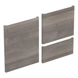 Geberit Set Schubladenfront, 2 Türen für Renova Plan Seitenschrank Eiche... GEBERIT-595291000 4022009346183 (Abb. 1)