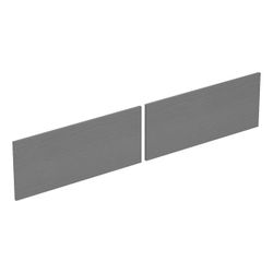 Geberit Set Schubladenfronten für Unterschrank für Waschtisch, Grau, Breite Waschtis... GEBERIT-595490000 4022009346343 (Abb. 1)