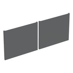Geberit Set Schubladenfronten für Renova Plan Unterschrank für Doppelwaschtisch, Lav... GEBERIT-595266000 4022009345674 (Abb. 1)