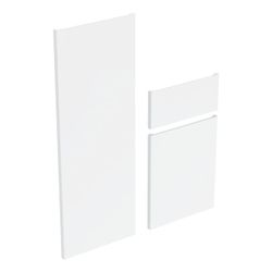 Geberit Set Schubladenfront, 2 Türen für Renova Plan Hochschrank, Weiß... GEBERIT-595300000 4022009346206 (Abb. 1)