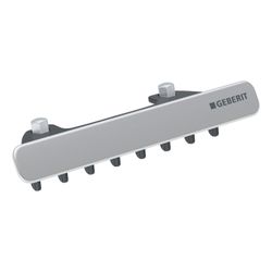 Geberit Ablaufblende mit Kammeinsatz, für Waschtisch verkürzte Ausladung, Hochglanz ... GEBERIT-244293211 4025410715395 (Abb. 1)