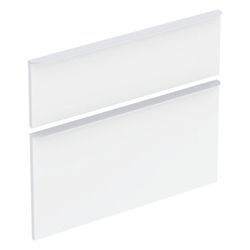 Geberit Schubladenfronten mit Griffe Weiß hochglanz, zu SmyleS Waschtischunterschran... GEBERIT-244348001 4025410734549 (Abb. 1)