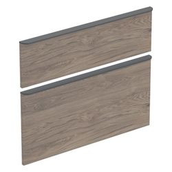 Geberit Schubladenfronten mit Griffe Nussbaum, zu SmyleS Waschtischunterschrank Brei... GEBERIT-244351001 4025410734570 (Abb. 1)