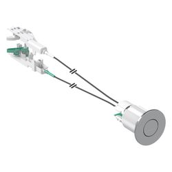 Geberit Drücker für WC-Steuerung mit Kabelzug, Kunststoff glanzverchromt, 242508211... GEBERIT-242508211 4025416106494 (Abb. 1)