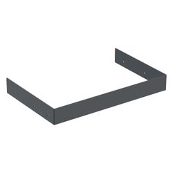 Geberit IDstanzleiste für Unterschrank für Handwaschbecken Waschtisch 40cm, Schwarz,... GEBERIT-243785161 4025416853268 (Abb. 1)