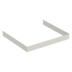 Geberit Distanzleiste für Unterschrank für Handwaschbecken Waschtisch 45cm, Sand... GEBERIT-243794TG1 4025416825449 (Abb. 1)