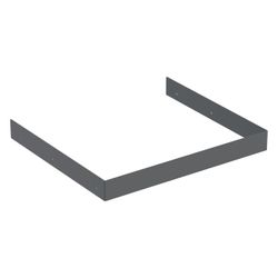 Geberit Distanzleiste für Unterschrank für Handwaschbecken Waschtisch 45cm, Lava... GEBERIT-243794JK1 4025416825425 (Abb. 1)