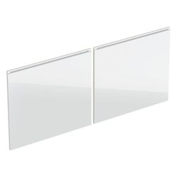Geberit Set Schubladenfronten für Unterschrank für Doppelwaschtisch, Weiß, Breite Wa... GEBERIT-243894011 4025416822073 (Abb. 1)