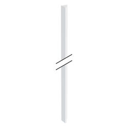Geberit Griff für Hochschrank für Acanto, Weiß, 243869011... GEBERIT-243869011 4025416820833 (Abb. 1)