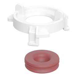 Geberit Set Bajonettverschluss mit Lippendichtung, für Urinalsteuerung... GEBERIT-242156001 4025416756613 (Abb. 1)