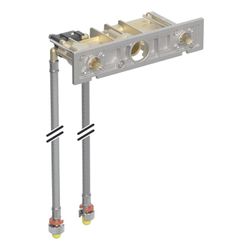 Geberit Ventilblock für ONE Waschtischarmatur, Wandmontage, für ONE Montageelement u... GEBERIT-244164001 4025410644299 (Abb. 1)
