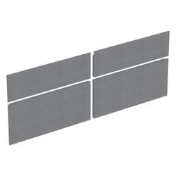 Geberit Schubladenfronten für Xeno2 Unterschrank, 140cm, Grau, 595453000... GEBERIT-595453000 4022009339550 (Abb. 1)
