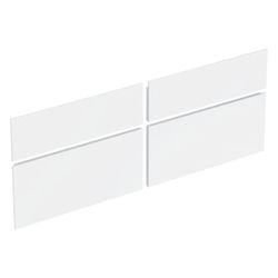 Geberit Schubladenfronten für Xeno2 Unterschrank für Waschtisch, 140cm, Weiß, 2er-Se... GEBERIT-595451000 4022009339345 (Abb. 1)