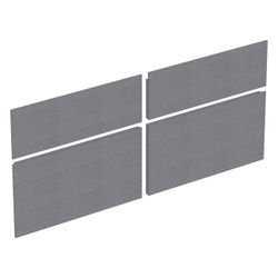 Geberit Schubladenfronten für Xeno2 Unterschrank, 120cm, Grau, 595441000... GEBERIT-595441000 4022009339468 (Abb. 1)