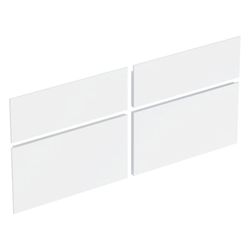 Geberit Schubladenfronten für Xeno2 Unterschrank, 120cm, Weiß, 595439000... GEBERIT-595439000 4022009339321 (Abb. 1)
