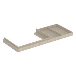 Geberit Waschtischrahmen für Citterio, mit Ablage rechts, 118cm, Eiche beige, 595532... GEBERIT-595532000 4022009327038 (Abb. 1)