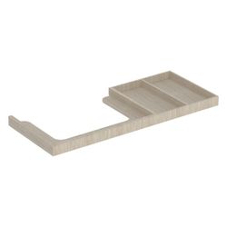 Geberit Waschtischrahmen für Citterio, Ablage rechts, 118cm, Eiche beige, 595555000... GEBERIT-595555000 4022009327137 (Abb. 1)