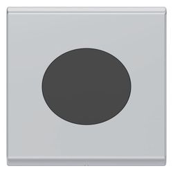 Geberit Betätigungsplatte für Samba, Zinkdruckguss, Mattverchromt, 241921461... GEBERIT-241921461 4025416941118 (Abb. 1)