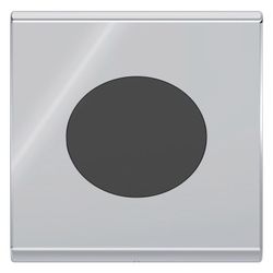 Geberit Betätigungsplatte für Samba, Zinkdruckguss, Hochglanz verchromt, 241921211... GEBERIT-241921211 4025416941101 (Abb. 1)