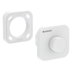 Geberit Handdrücker pneumatisch für Unterputz, Kunststoff, 25 N, Alpinweiß, 88854411... GEBERIT-888544111 4025416086291 (Abb. 1)