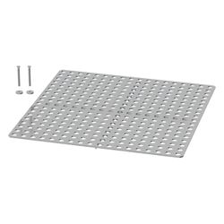 Geberit Lochblechrost für Pluvia Ergänzungsset, begehbar, CrNi-Stahl 1.4301, 2406470... GEBERIT-240647001 4025416866725 (Abb. 1)