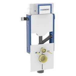 Geberit Kombifix Element für Wand-WC 108cm, mit Sigma Unterputzspülkasten 12cm, für ... GEBERIT-110367005 4025416933953 (Abb. 1)