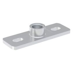 Geberit Grundplatte rechteckig, Zweiloch, mit Gewindemuffe G 1 1/2", 362869261... GEBERIT-362869261 4025410646125 (Abb. 1)