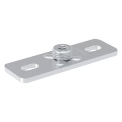 Geberit Grundplatte rechteckig, Zweiloch, mit Gewindemuffe G 1/2" M10, 362851261... GEBERIT-362851261 4025416062059 (Abb. 1)