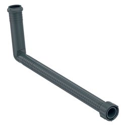 Geberit Überlaufbogen, PP, 37,5mm, 90 Grad, 241718001... GEBERIT-241718001 4025416934288 (Abb. 1)