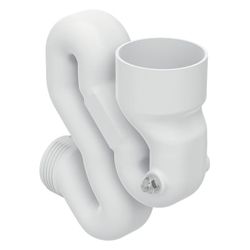 Geberit Schneckengeruchsverschluss für Urinal, mit Sonde, PP, 45mm, 242078001... GEBERIT-242078001 4025416861843 (Abb. 1)