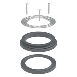 Geberit Klemmflansch für Duschwannenablauf, mit Profildichtung, d 90mm, 241997001... GEBERIT-241997001 4025416861744 (Abb. 1)