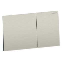 Geberit Sigma70 Betätigungsplatte, eckig, 2-Mengen-Spülung Taste Nickel gebürstet, B... GEBERIT-115622ID1 4064746097386 (Abb. 1)
