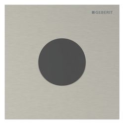 Geberit Abdeckplatte für Urinalsteuerungen Typ 40, rund, 125x125x2mm, PVD Nickel geb... GEBERIT-246120ID1 4064746097461 (Abb. 1)