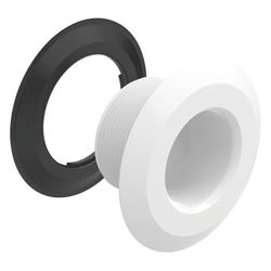 Geberit Flansch mit Schleifring für Badewannenablauf PushControl, 38mm, Alpinweiß, 2... GEBERIT-241713111 4025416934110 (Abb. 1)