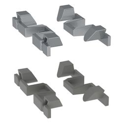 Geberit Profilabschluss für CleanLine60 Duschrinne, 4-teilig, 243317001... GEBERIT-243317001 4025416561309 (Abb. 1)