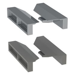 Geberit Profilabschluss für CleanLine20 Duschrinne, 243316001... GEBERIT-243316001 4025416561224 (Abb. 1)