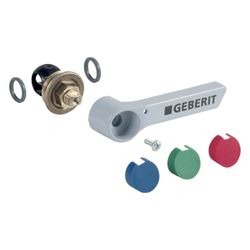 Geberit Oberteil mit Betätigungshebel für Kugelhahn, Messing, DN 8, 241310002... GEBERIT-241310002 4025416515937 (Abb. 1)