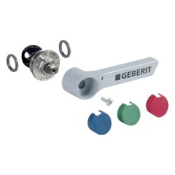 Geberit Set Oberteil mit Betätigungshebel, für Mapress Kugelhahn DN 25... GEBERIT-242549002 4025416301004 (Abb. 1)