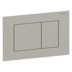 Geberit Sigma40 Betätigungsplatte, eckig, 2-Mengen-Spülung Platte, Taste Nickel gebü... GEBERIT-115629ID1 4064746097362 (Abb. 1)