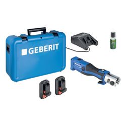 Geberit ACO 203plus Pressgerät Typ 2 im Koffer, 230V/50-60 Hz Steckertyp CEE 7/16 Le... GEBERIT-691218P12 4025416285830 (Abb. 1)